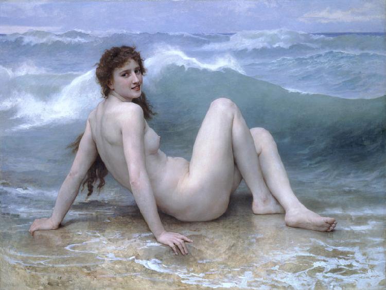 William-Adolphe Bouguereau The Wave oil painting image